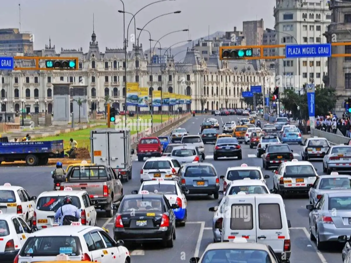 traffic in lima