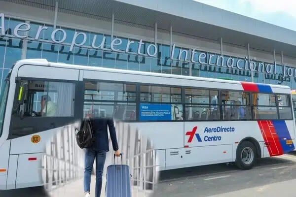 aerodirecto, public bus from lima airport