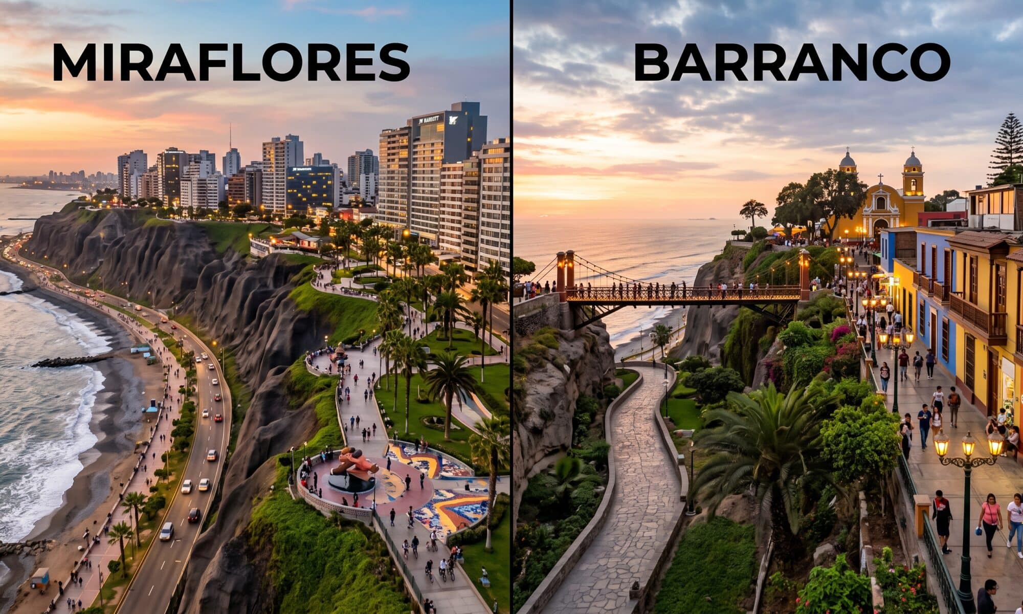 Miraflores or Barranco: Where to Stay in Lima? [Guide] | Lima By Walking