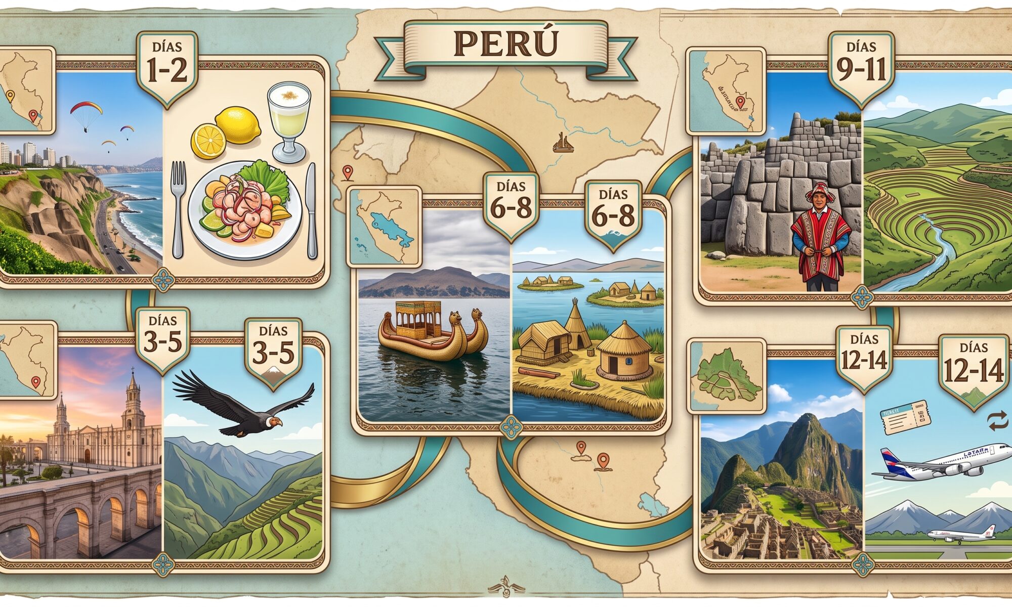 2 Week Peru Itinerary: Route & Travel Guide | Lima By Walking | Lima By Walking
